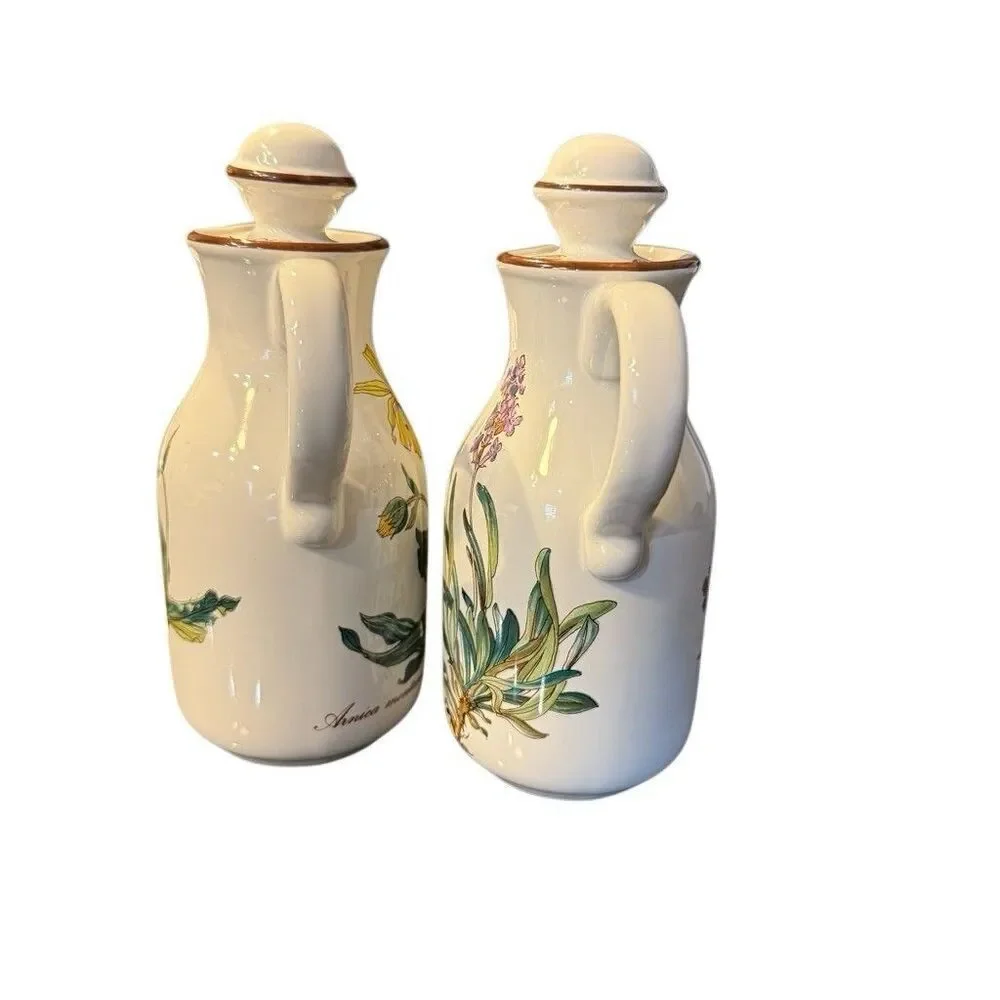 Villeroy & Boch Botanical Oil And Vinegar Carafes Set Of Two